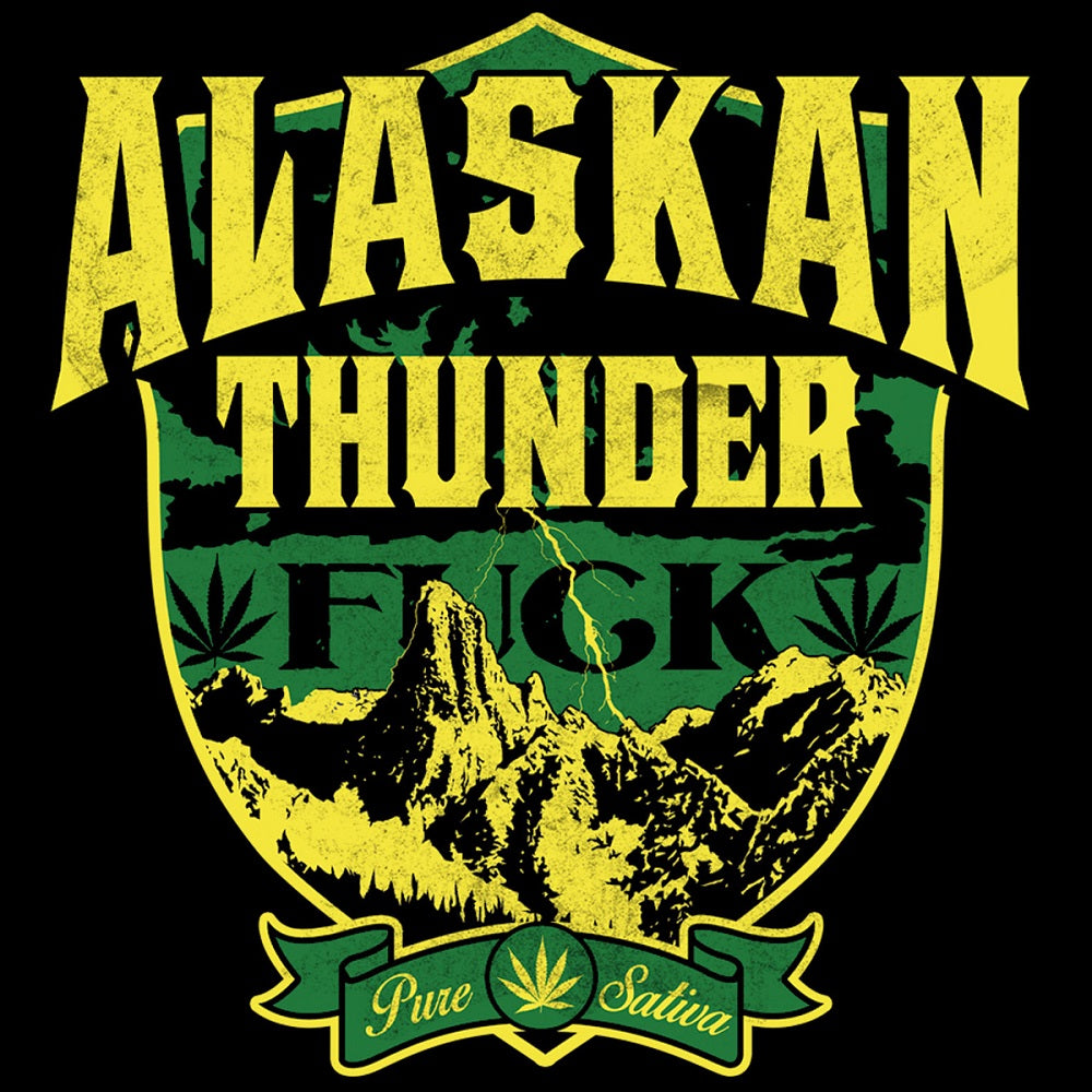 Alaskan Thunder Fuck Strain Black T-Shirt SALE