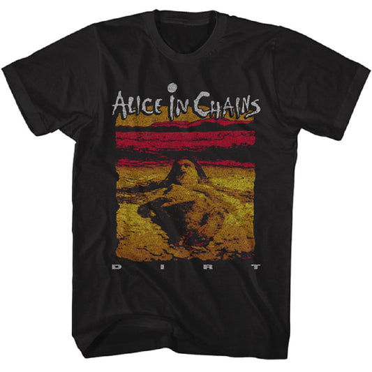 Alice In Chains Dirt Album Distressed Art T-Shirt