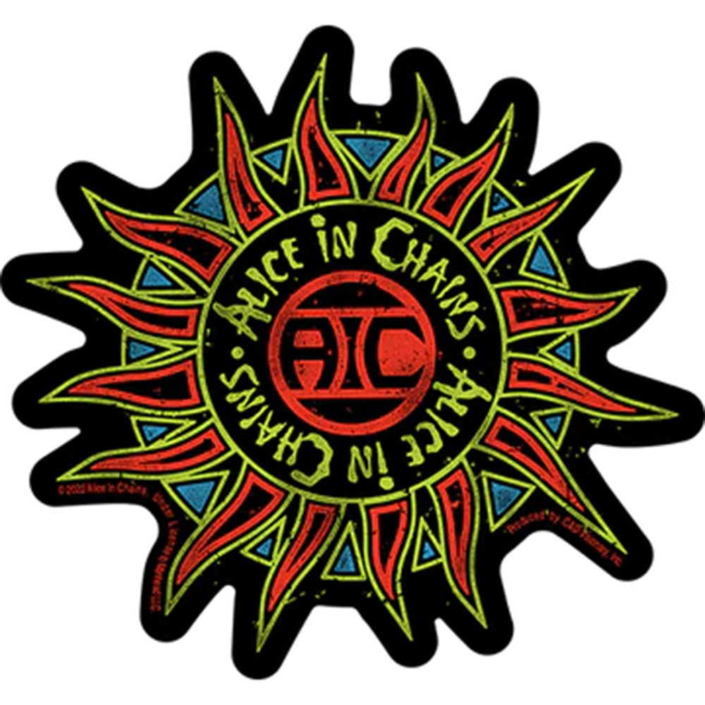 Alice In Chains Sun 4.7"x5" Sticker
