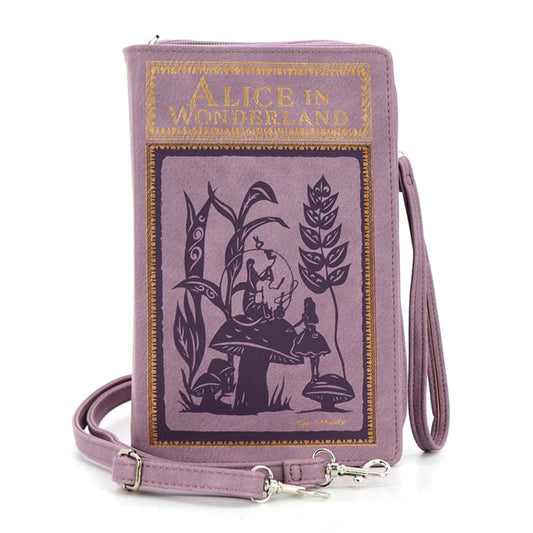 Alice In Wonderland Book Clutch Bag