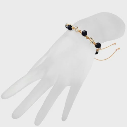 Beaded Macrame Rope Bracelet