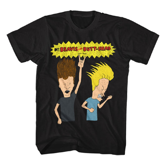 Beavis and Butthead Rockin Out T-Shirt
