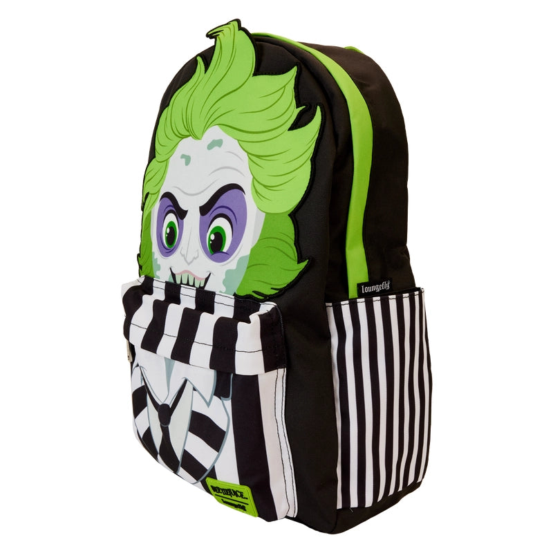 Loungefly Beetlejuice Cosplay Nylon Full-Size Backpack SALE