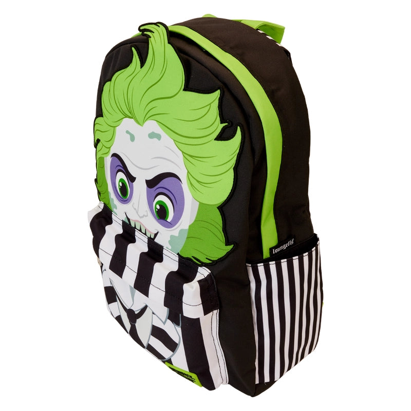 Loungefly Beetlejuice Cosplay Nylon Full-Size Backpack SALE