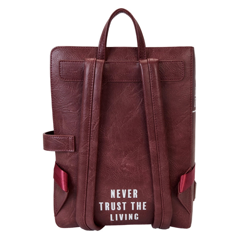 Loungefly Beetlejuice Handbook For The Recently Deceased Pin Trader Backpack