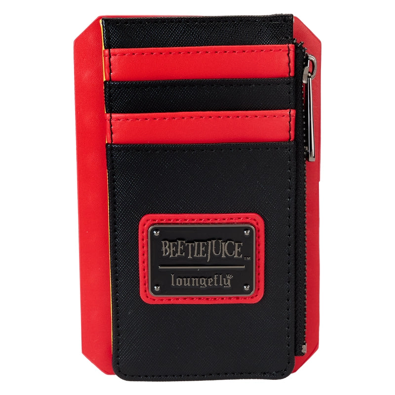 Loungefly Beetlejuice Here Lies Betelgeuse Marquee Glow Large Card Holder