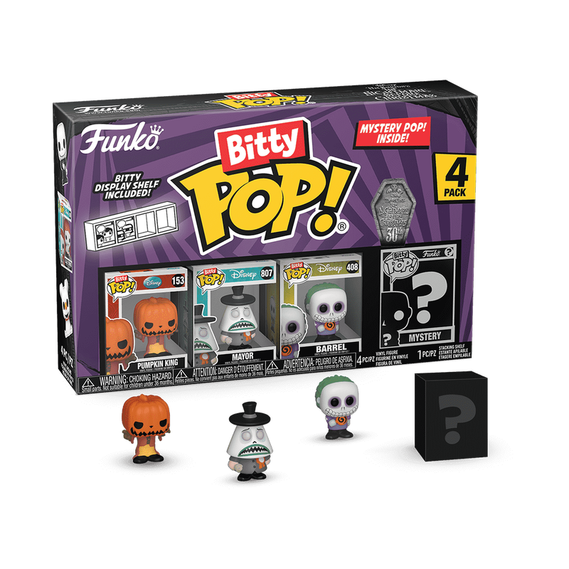 Bitty Pop! The Nightmare Before Christmas 4-Pack Series 2 SALE