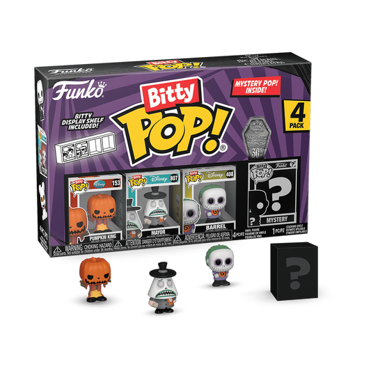Bitty Pop! The Nightmare Before Christmas 4-Pack Series 2 SALE