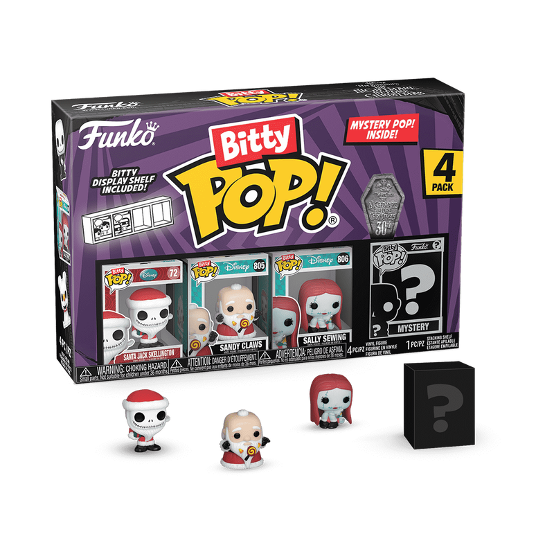 Bitty Pop! The Nightmare Before Christmas 4-Pack Series 4 SALE