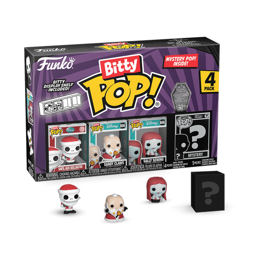 Bitty Pop! The Nightmare Before Christmas 4-Pack Series 4 SALE