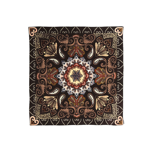 Black & Brown Paisley Bandana