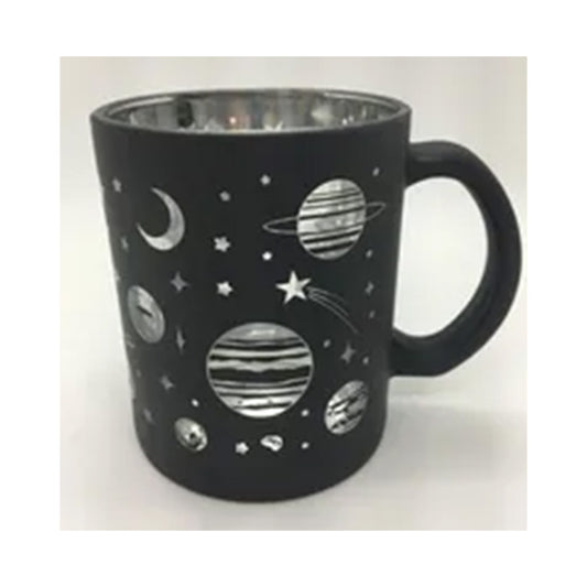Black Frosted Galaxy Mug