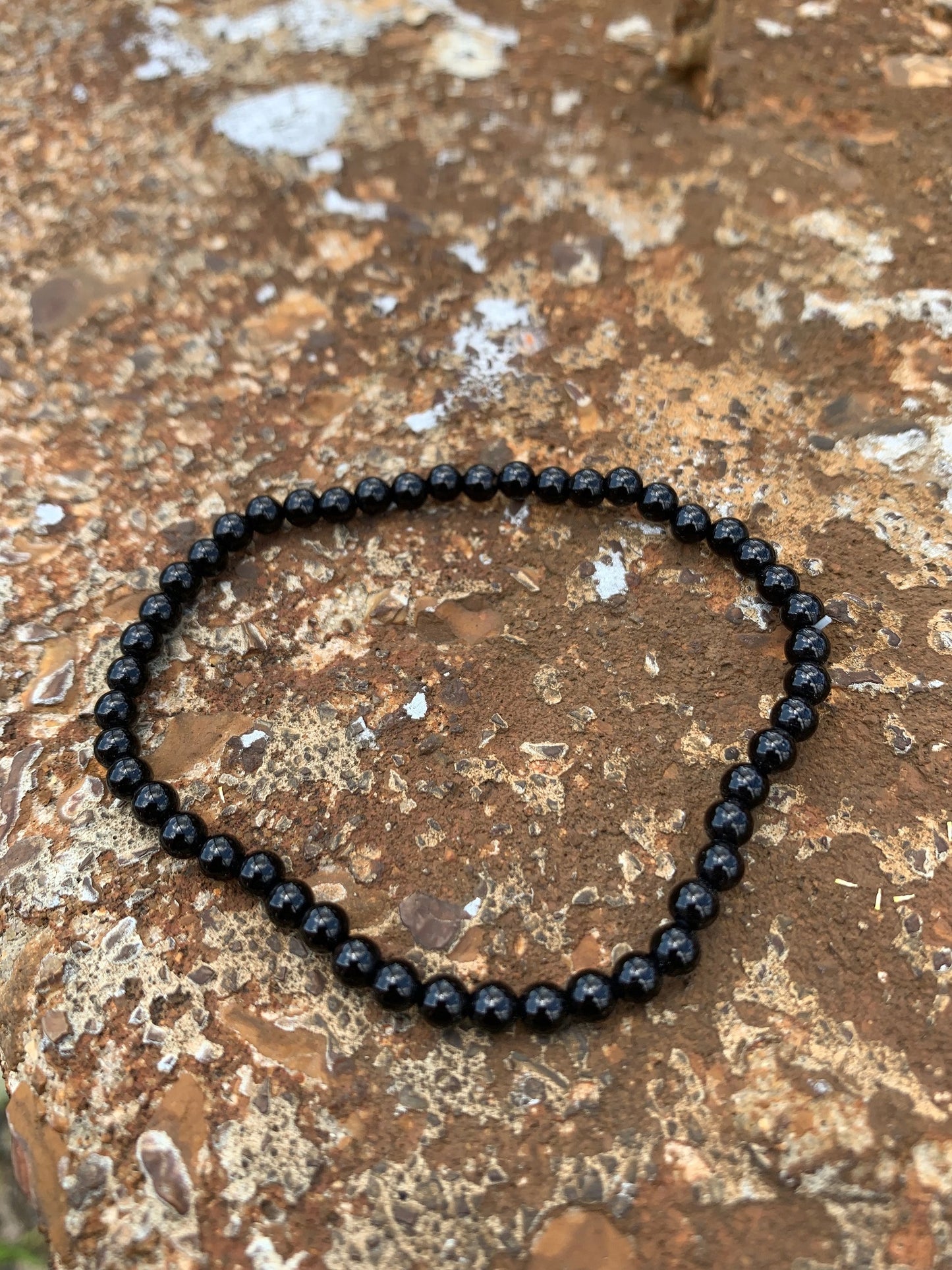Black Obsidian Bracelet - 4mm
