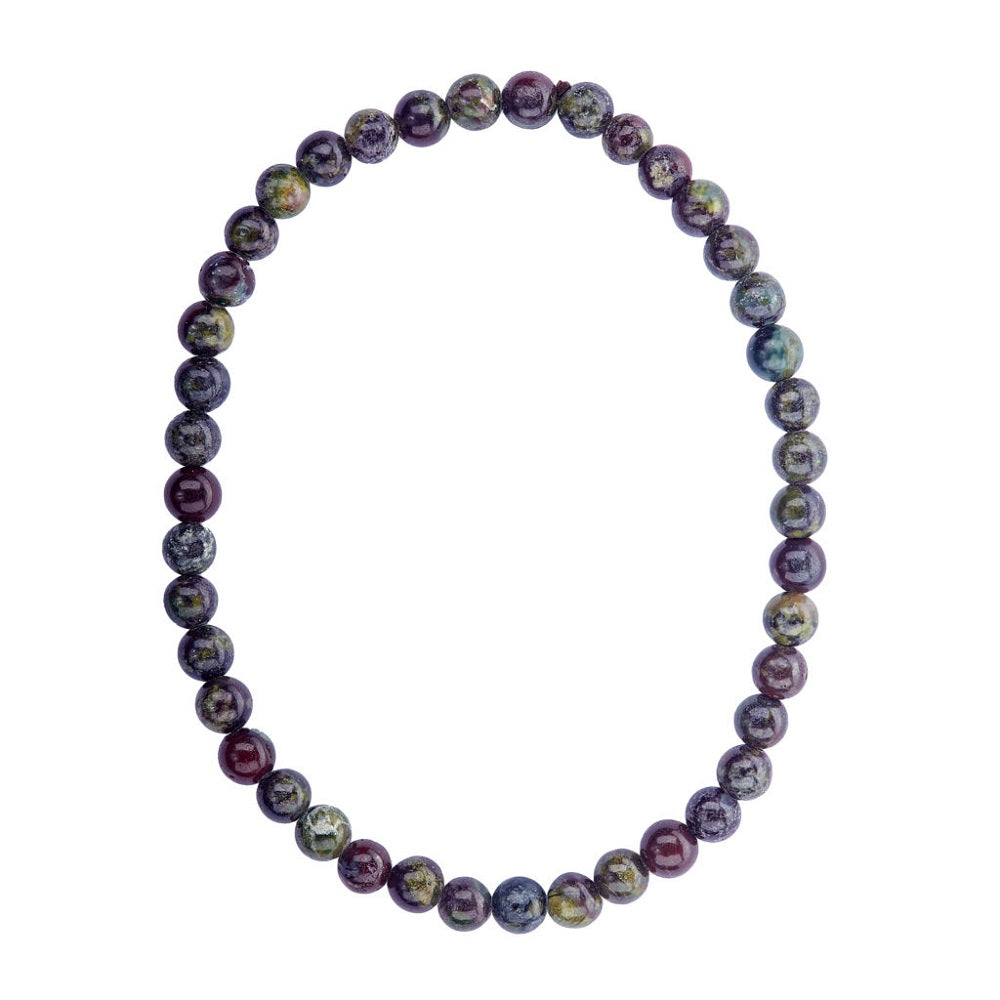 Bloodstone Bracelet - 4mm