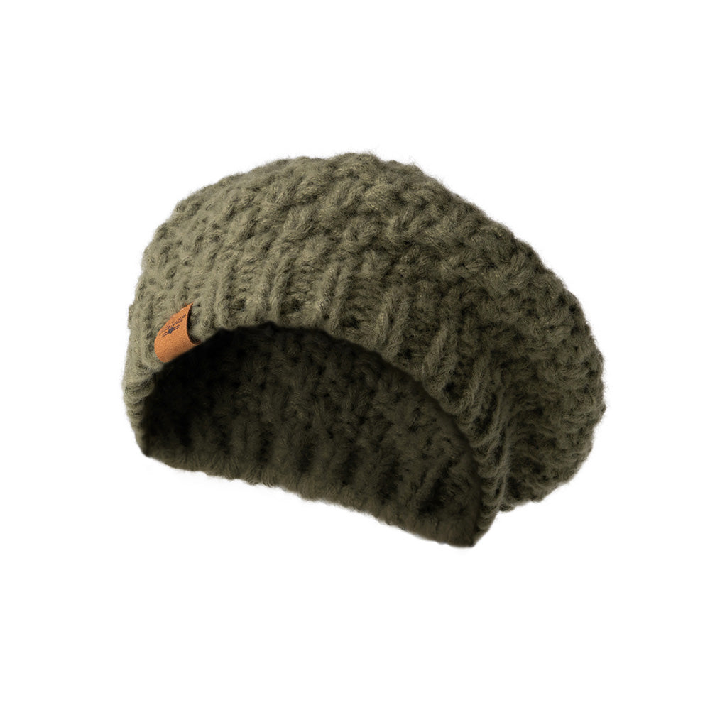 Britt's Knits Everyday Beret - Olive