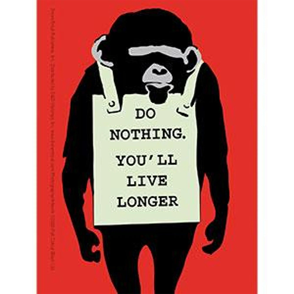 Banksy Do Nothing Sticker