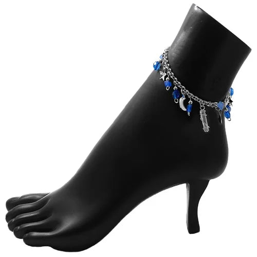 Crystal Moon Anklet