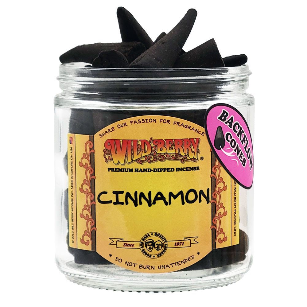 Cinnamon Wild Berry Backflow Incense Cones