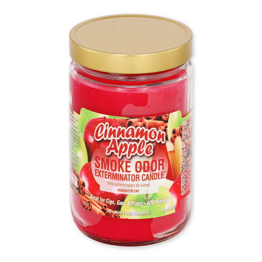 Cinnamon Apple Smoke Odor Candle