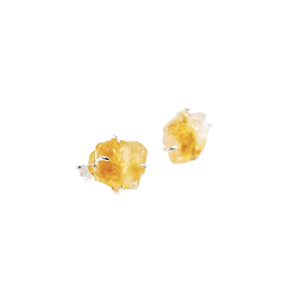 Citrine Stud Earrings SALE