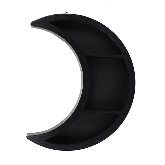 Crescent Moon Shelf - Black SALE