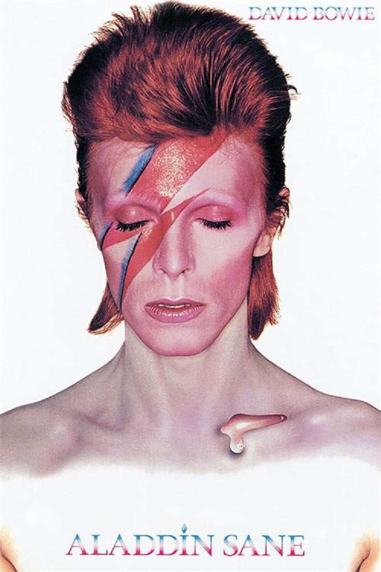 David Bowie Aladdin Sane Poster