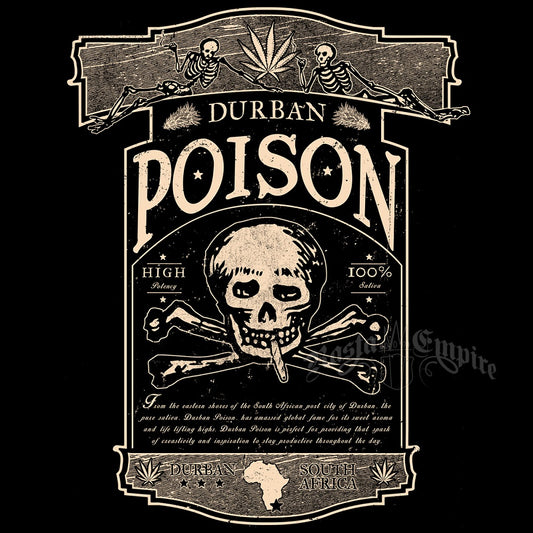Durban Poison Strain Black T-Shirt