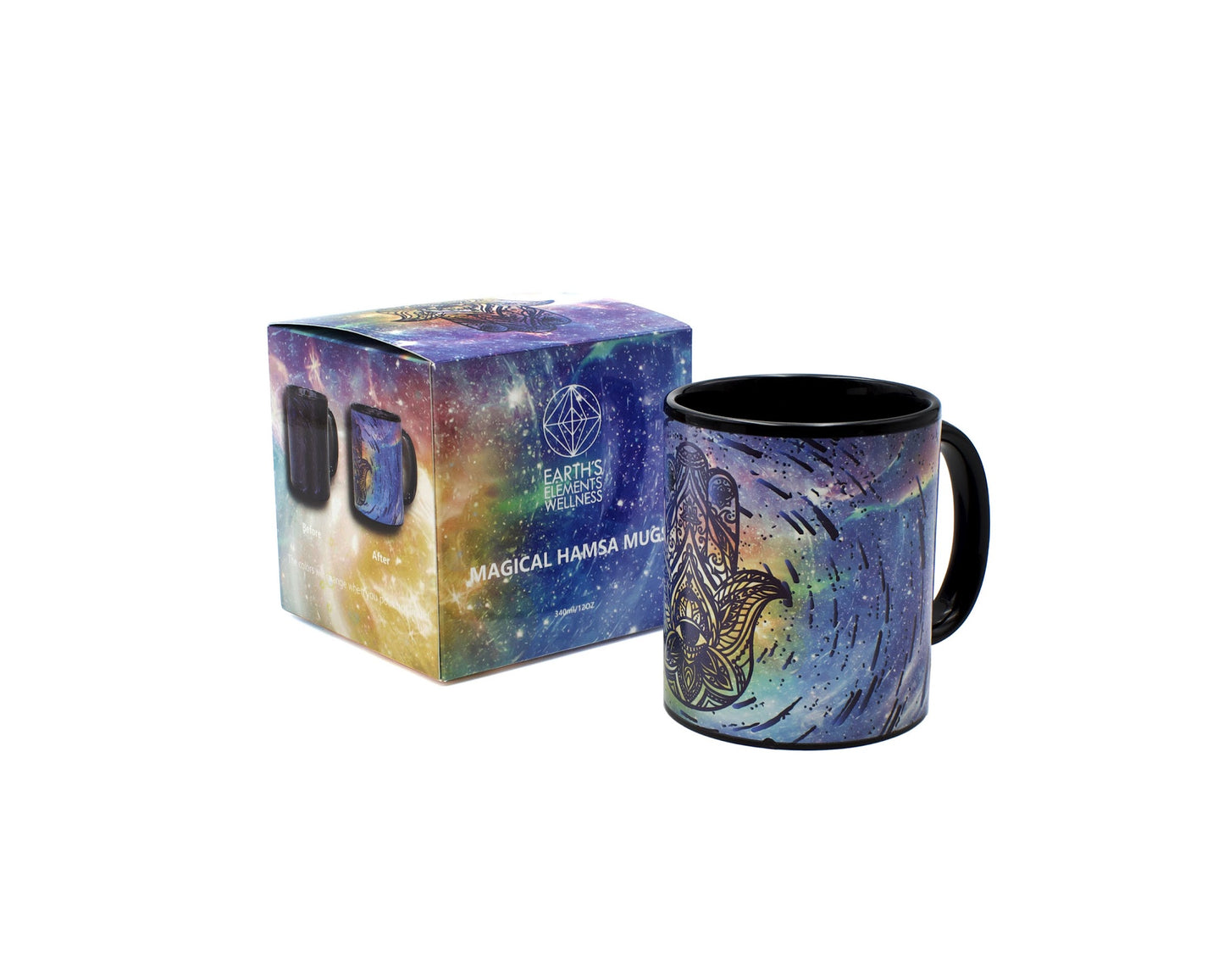 Color Changing Magical Hamsa Hand Mug