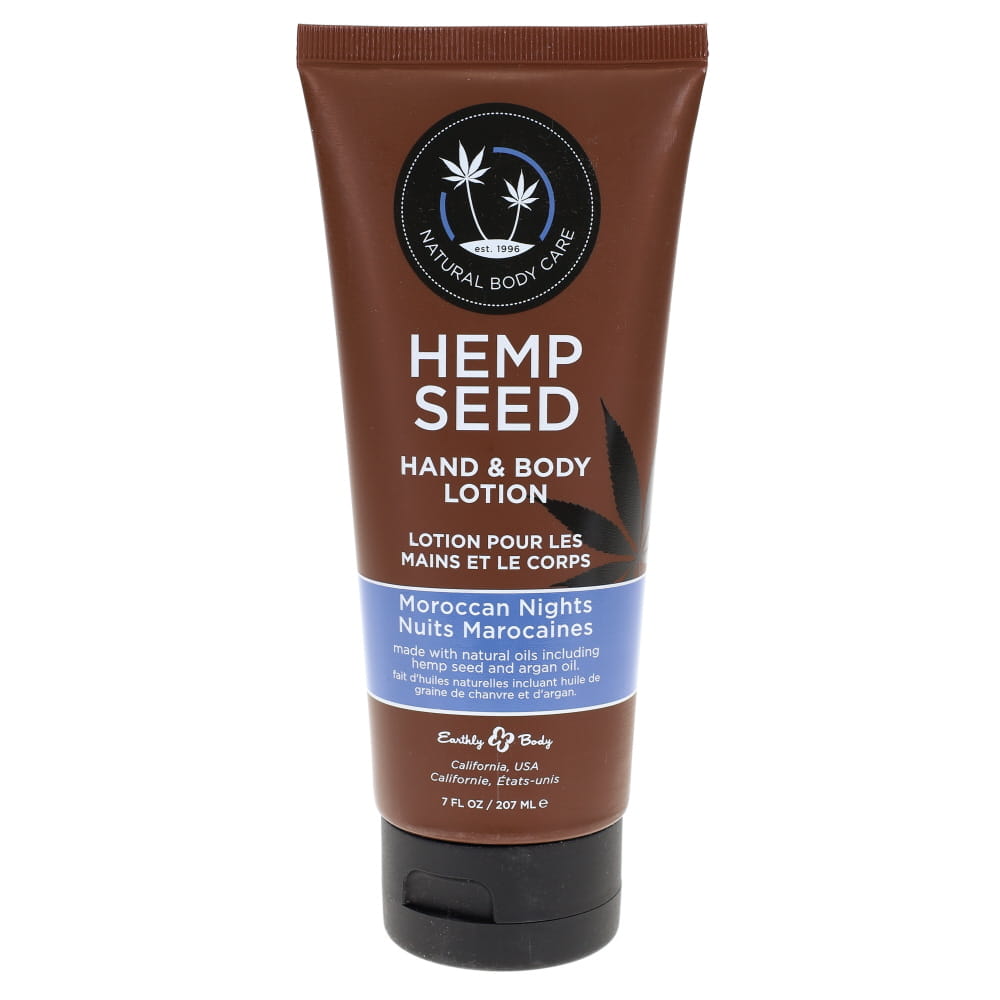 Earthly Body Hemp Seed Hand & Body Lotion - Moroccan Nights 7oz