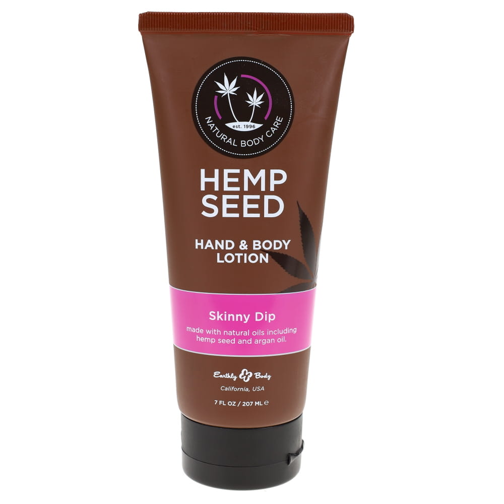 Earthly Body Hemp Seed Hand & Body Lotion - Skinny Dip 7oz