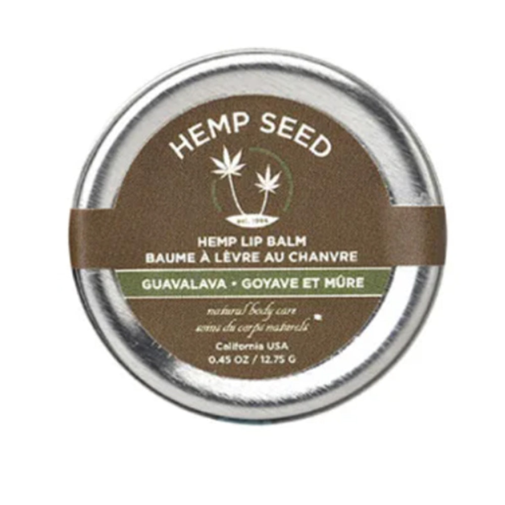 Earthly Body Hemp Seed Lip Balm - Guavalava
