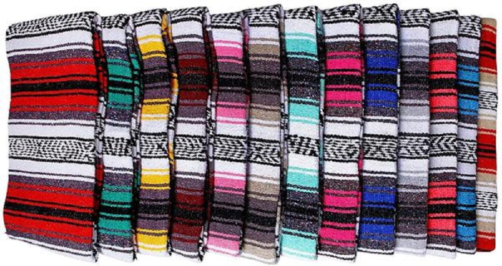 Falsa Fringe Blanket - Assorted Colors