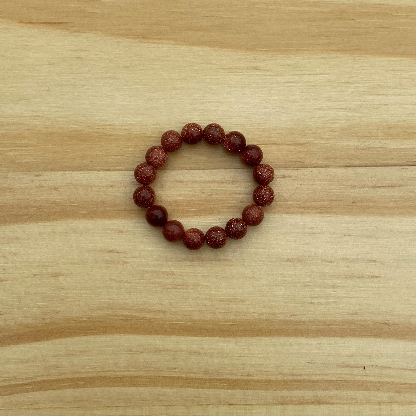 Gemstone Stretch Ring - Gold Sandstone SALE