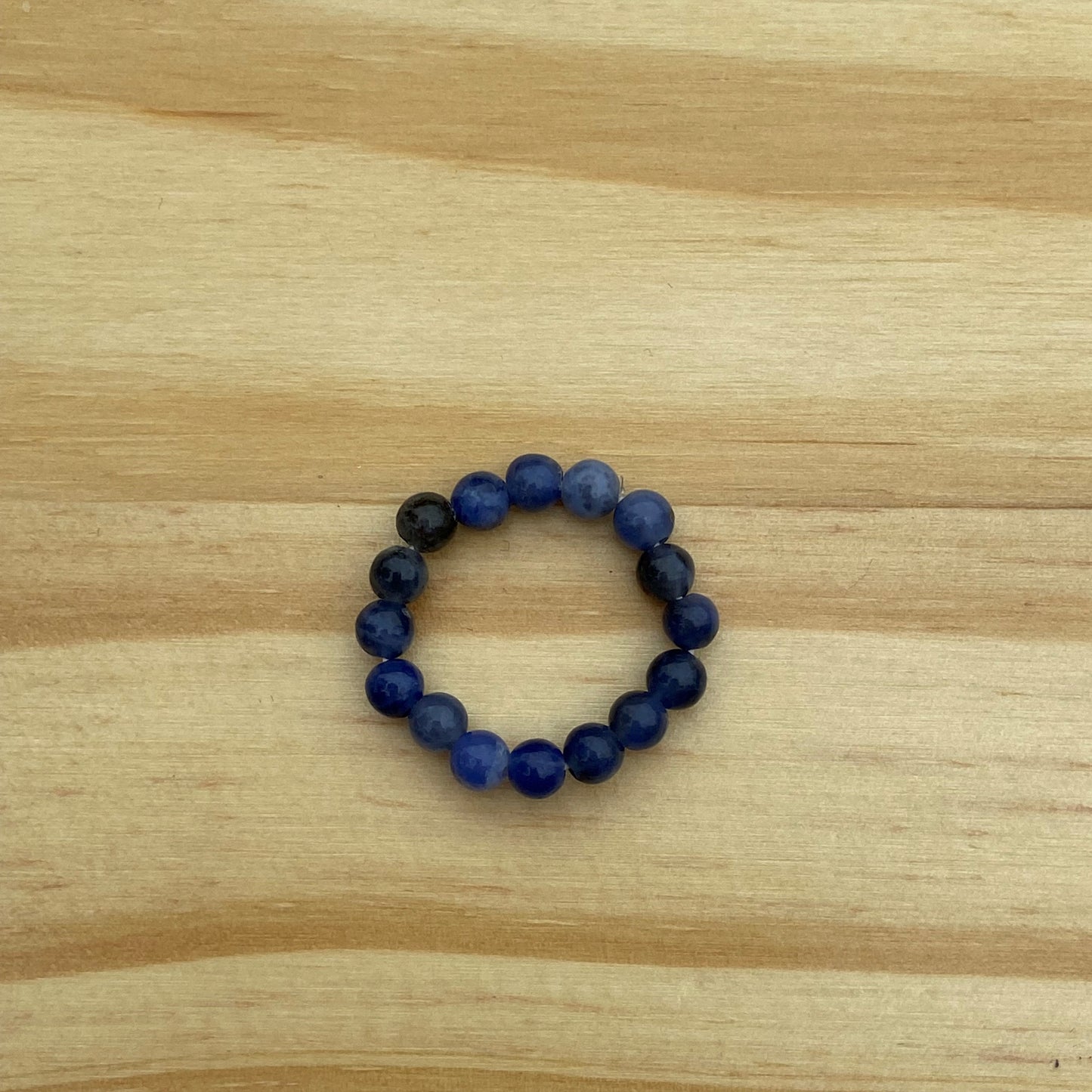 Gemstone Stretch Ring - Sodalite SALE