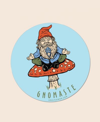 Soul Flower Gnomaste Sticker