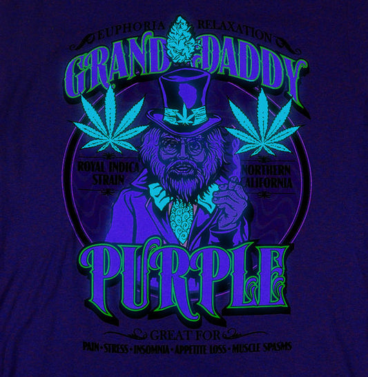 Grand Daddy Purple Blacklight Reactive T-Shirt