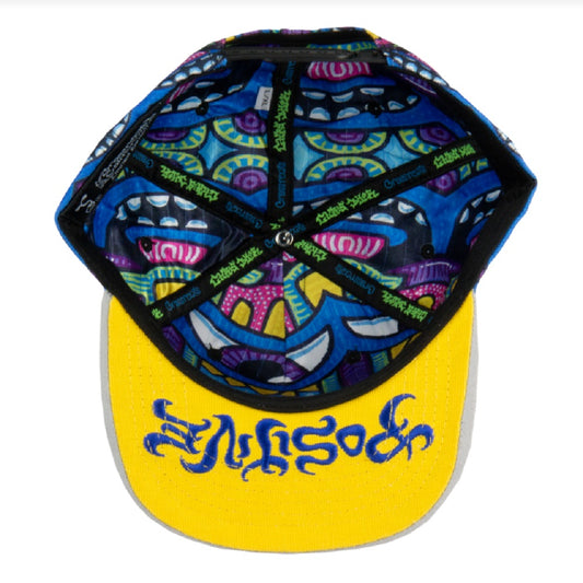 Grassroots California Chris Dyers Harmoneyes Blue Pattern Hat