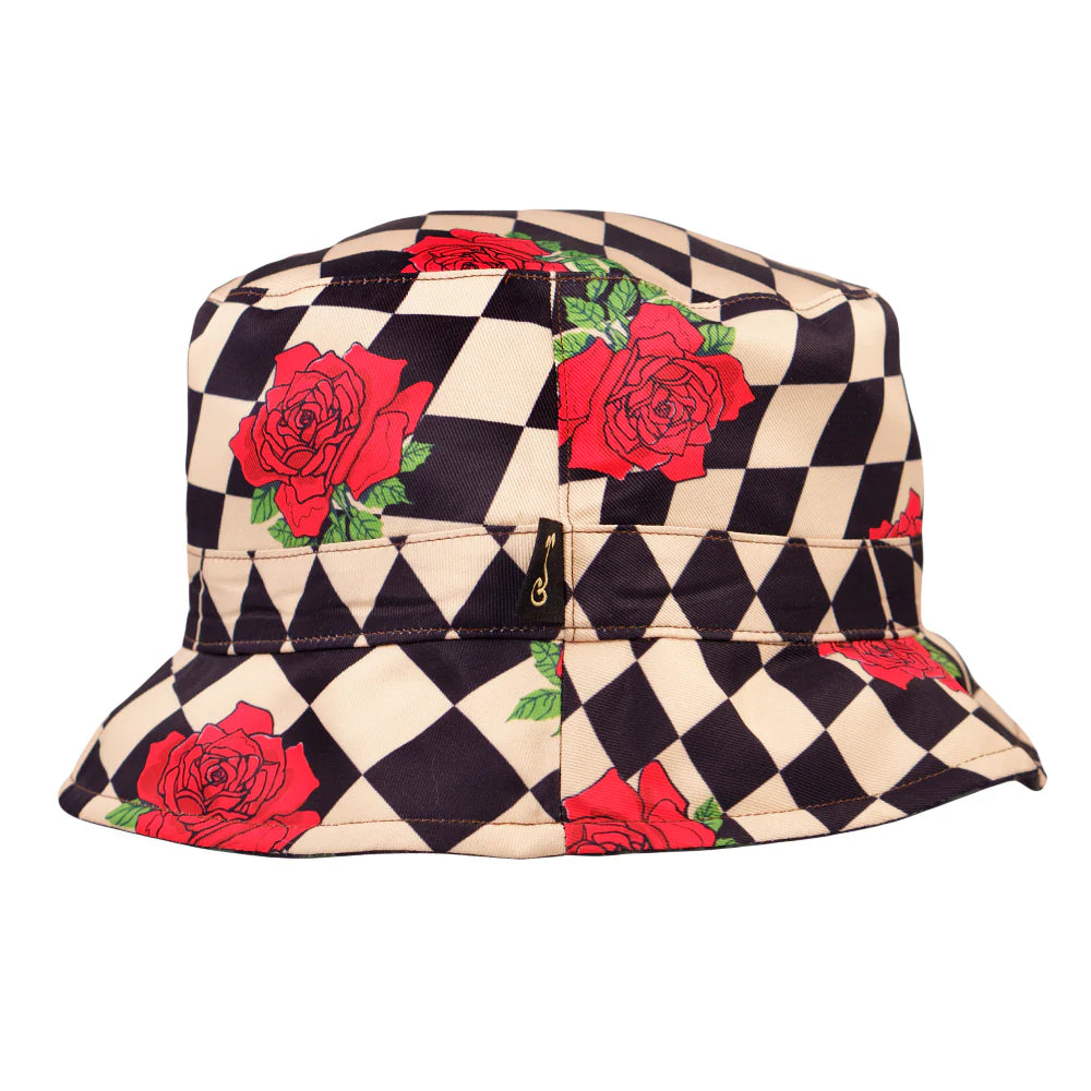 Grassroots California Stanley Mouse Mandolin Jester Never Summer Reversible Bucket Hat