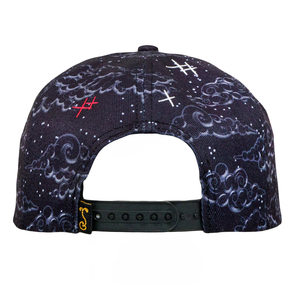 Grassroots California Darth Vapor x Dabstar Black Snapback Hat
