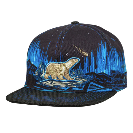 Grassroots California Mugwort Polar Bear Snapback Hat
