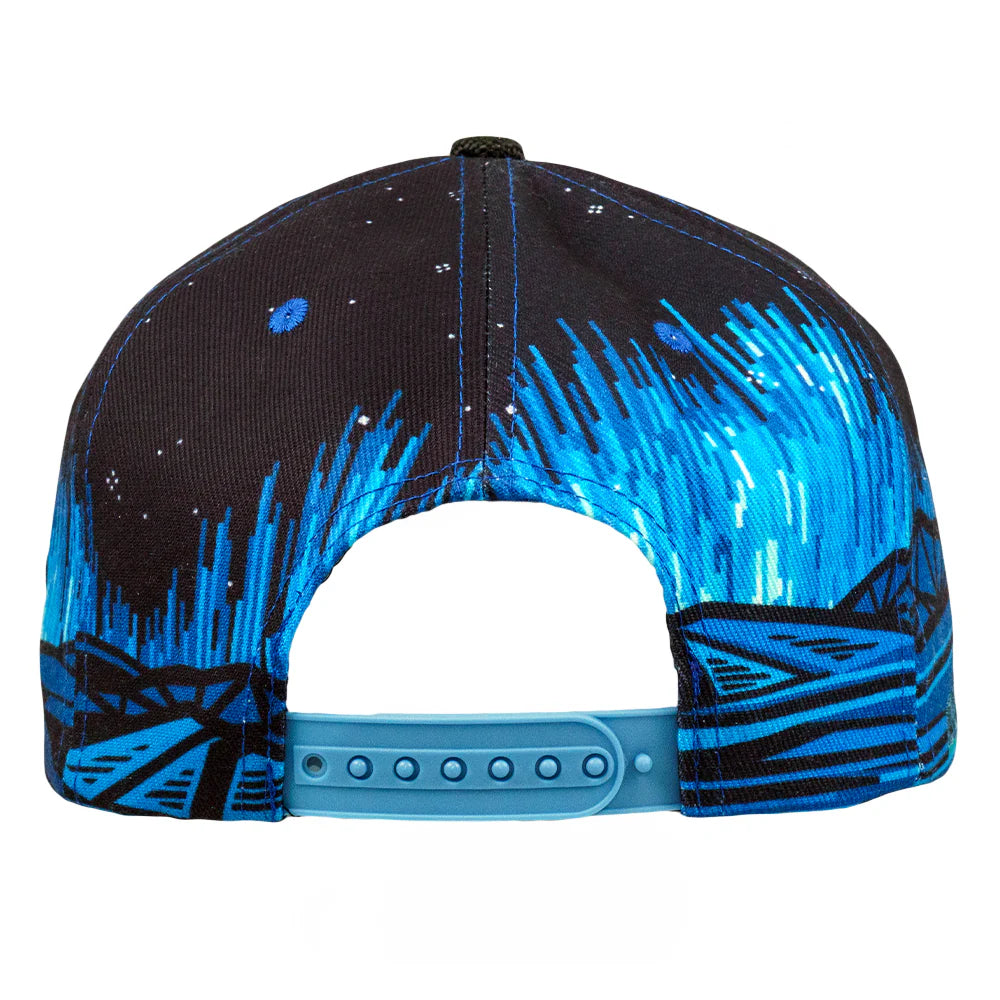 Grassroots California Mugwort Polar Bear Snapback Hat