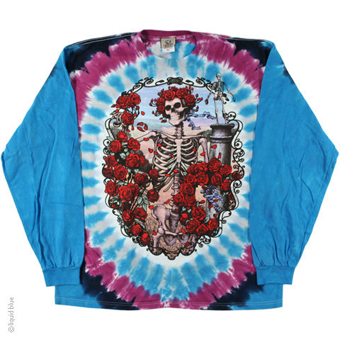 Grateful Dead 30th Anniversary Long Sleeve Tie Dye T-Shirt
