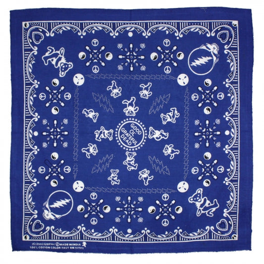 Grateful Dead Bandana Good Ol' Grateful Dead Navy