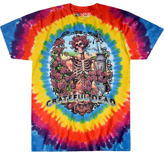 Grateful Dead Bertha Rainbow Tie Dye T-Shirt