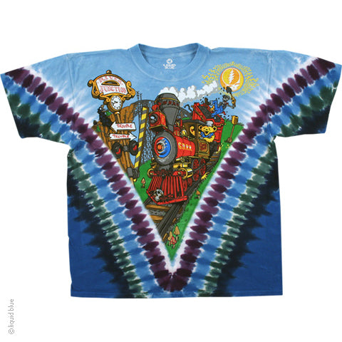 Grateful Dead Casey Jones Tie Dye T-Shirt