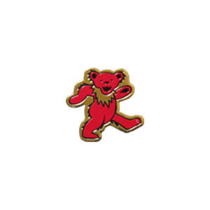 Grateful Dead Dancing Bear Metal Sticker - Small