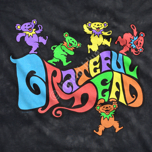 Grateful Dead Flipside Bears Tie Dye T-Shirt
