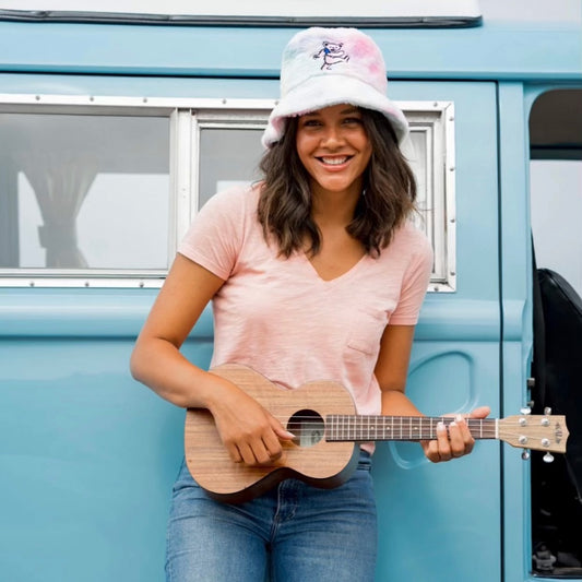 Peter Grimm x Grateful Dead Morning Bucket in Pink