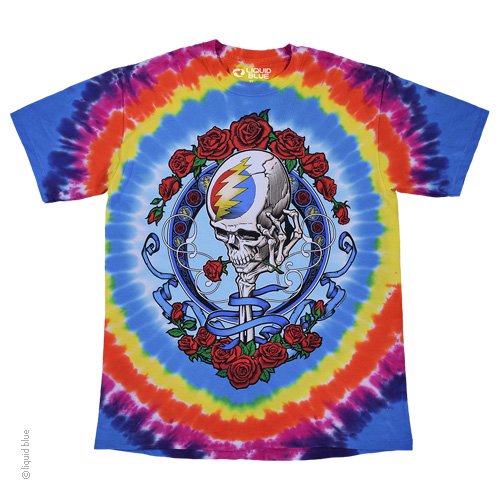 Grateful Dead Never Dead Tie Dye T-Shirt