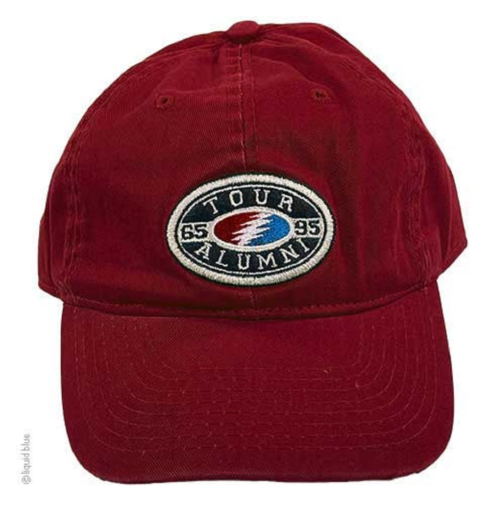 Grateful Dead Tour Alumni Bolt Red Hat